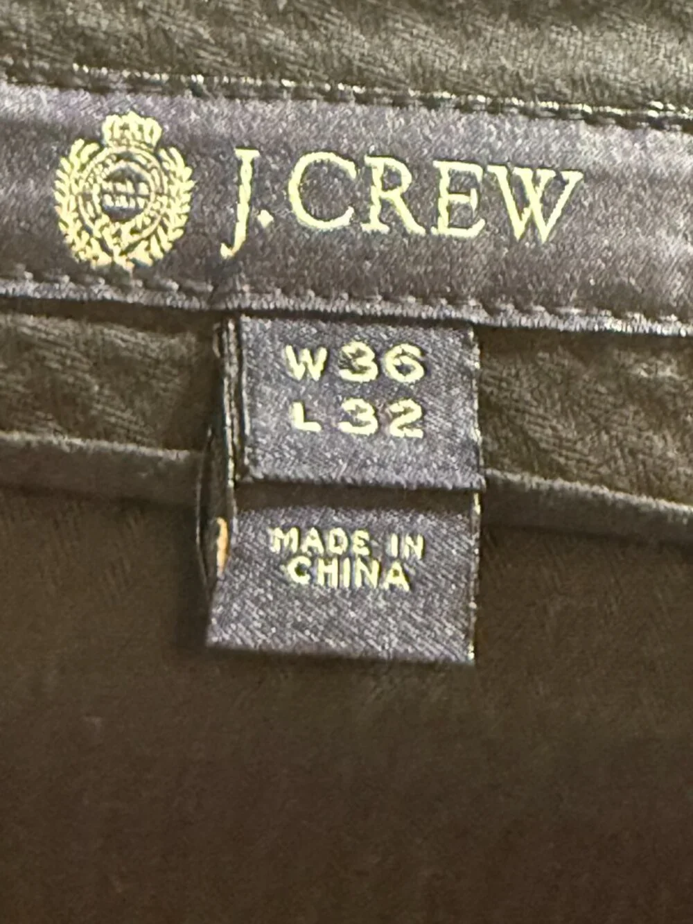 J.Crew Ludlow two-piece suit in a classic charcoal gray.